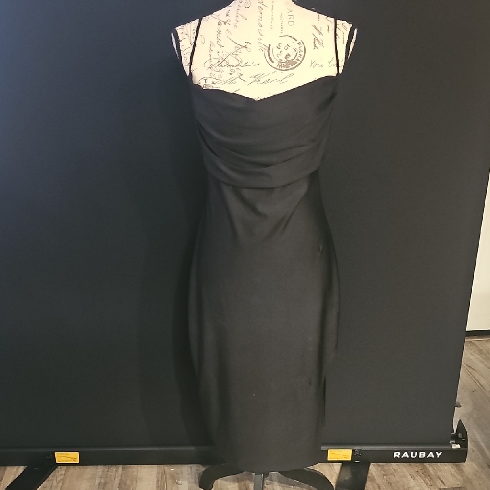 Chic Strapless Black Dress